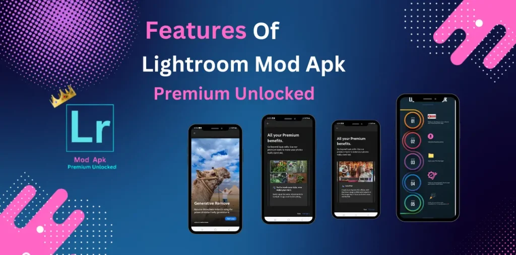Features of Lightroom Mod Apk