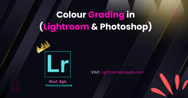 Color Grading in Lightroom with Logo